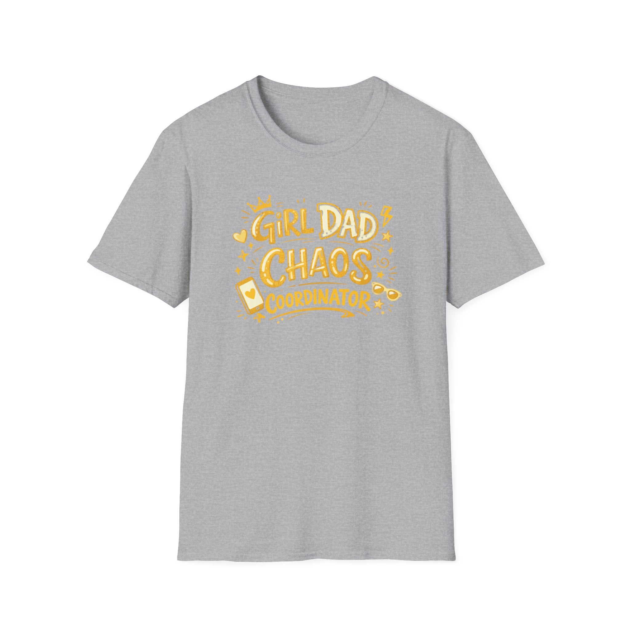 Girl Dad - Chaos Coordinator graphic T-Shirt