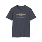 Girl Dad Level: Survival T-Shirt