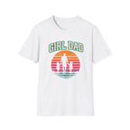 Girl Dad Sunset - 2 girls T-Shirt