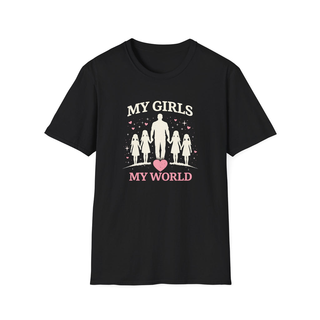 My Girls My World minimal T-Shirt