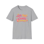 Girl Dad: Chaos Coordinator - Teen - pink graphic T-Shirt