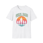 Girl Dad Sunset - 4 girls T-Shirt
