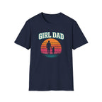 Girl Dad Sunset - 1 girl T-Shirt