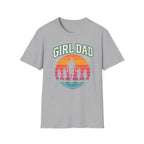 Girl Dad Sunset - 4 girls T-Shirt