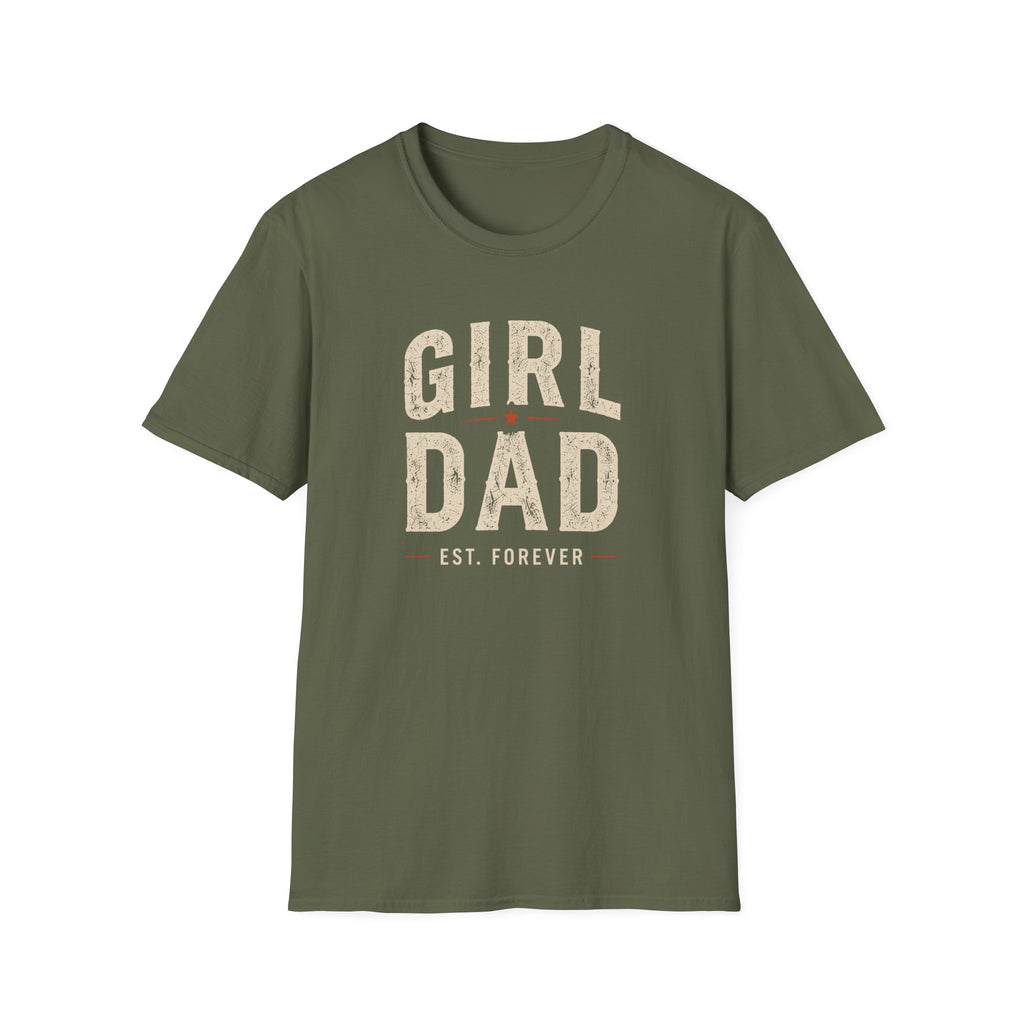 Girl Dad: Est. Forever - minimal T-Shirt