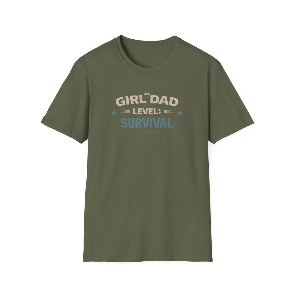 Girl Dad Level: Survival T-Shirt