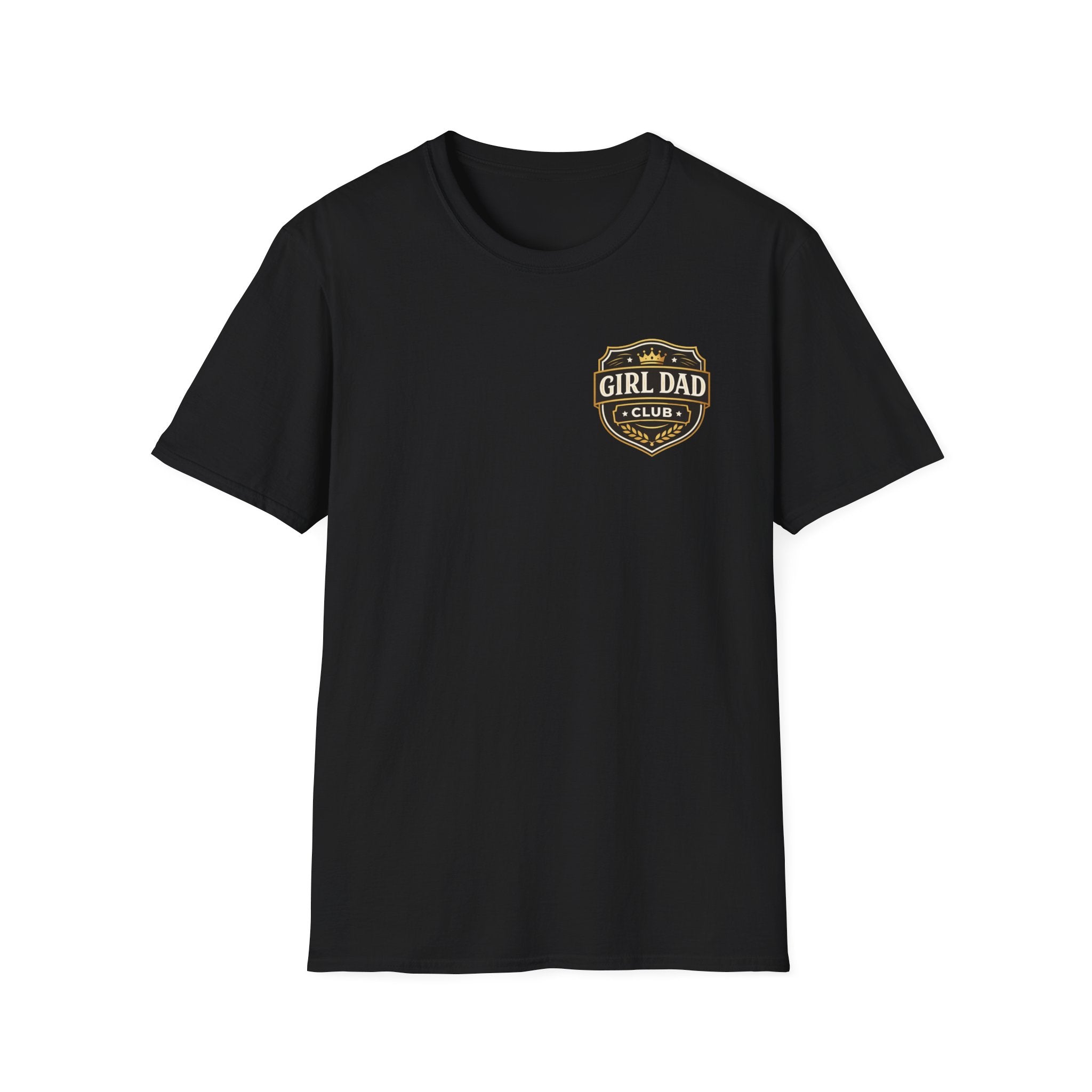 Girl Dad Club Crest corner T-Shirt