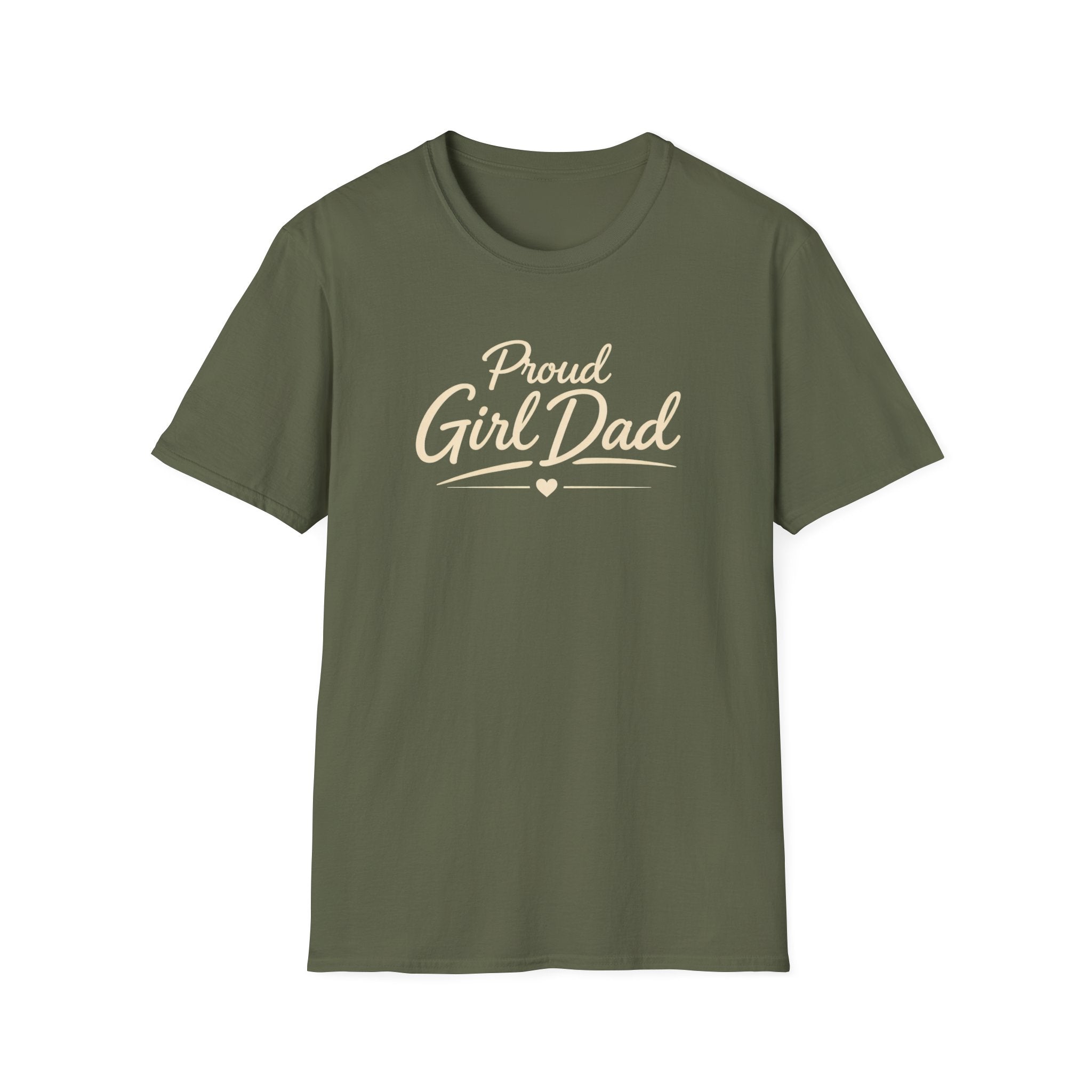 Proud Girl Dad - minimal T-Shirt